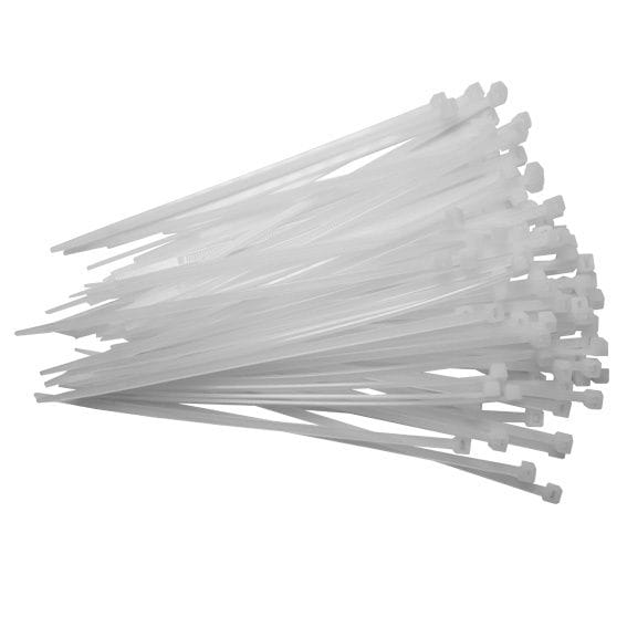 Kabelbinder 50 Stück 15cm Weiß Kabelbinder-set - Trendline