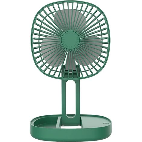 1200 Mah Mini-tischventilator Mit Einstellbarem Winkel, Usb-batteriebetriebener Mini-schreibtischventilator, Mit Aromatherapie-box, Für Schlafzimmer, Büro-fei Yu