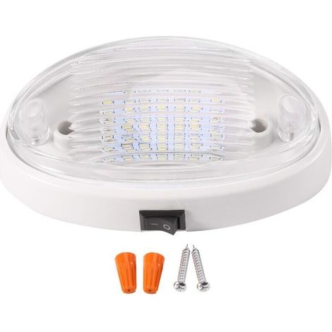 12v Led-licht Mit Schalter Für Wohnwagen, Wohnmobil, Boot, Markise, Kofferraum, Tunnel, Weiß