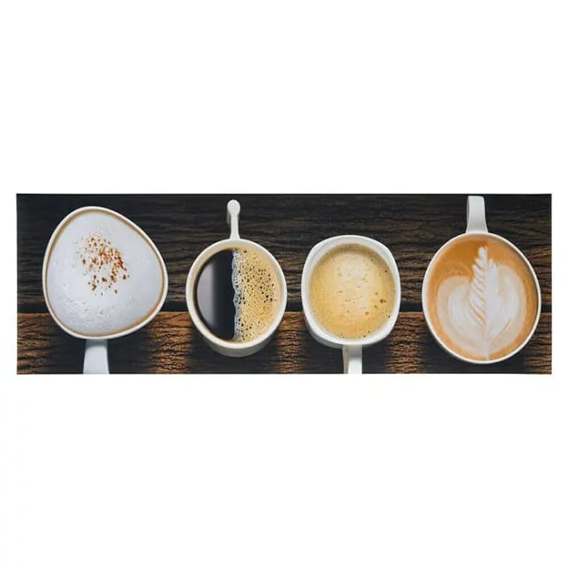 Küchenläufer Kitchen Coffee, 50 X 150 Cm Teppichläufer Läufer - Andiamo