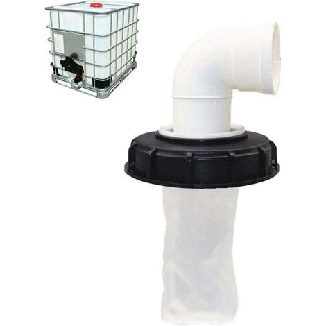 165 Mm Nylon-ibc-deckelfilter Mit Oberer Abdeckung Für Regenwassertank Und Tankzubehör – Kzq