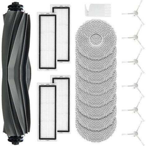20 Stück Ersatzzubehör Für Dreame L10s / L10 Ultra / L10 Prime Roboterstaubsauger Mit 1 Hauptbürste, 4