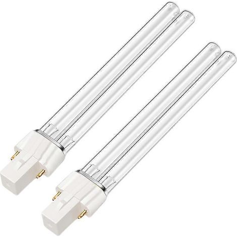 2er-pack 13-w-uv-c-ersatzlampen Für Unter Druck Stehende Biologische Teichfilter (1580 Gph/1840 Gph/2630 Gph), Teichfiltrationssystem