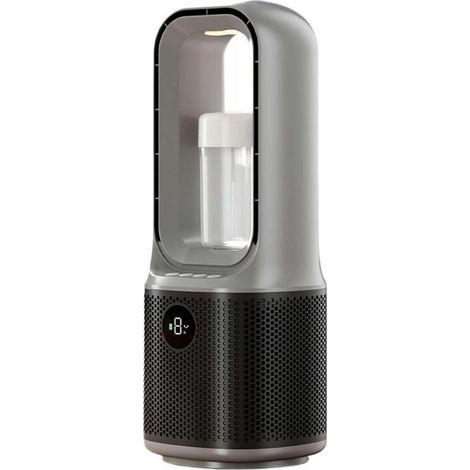 3-in-1-lüfter Ohne Flügel Mit Luftreiniger, Innenheizung, Kombi-lüfter Und Hepa-filter, Wippschalter, 90° Oszillierender Turmventilator, Fernbedienung, Touch