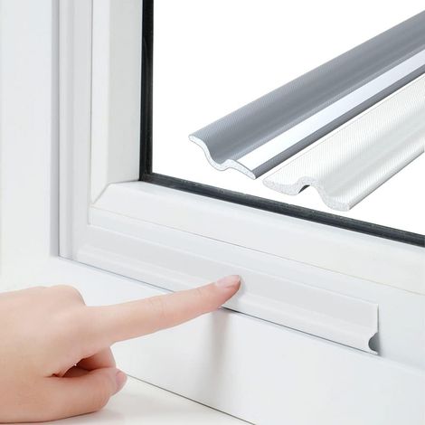 315 Zoll/8 M, Weiß, Schalldämmende Fensterdichtung, Zugluftstopper, Staubdichter Dichtungsstreifen Für Selbstklebende Pu-schaum-fenster, Geräuscharm, Winddicht, Für Schiebefenster Und Die Unterseite V