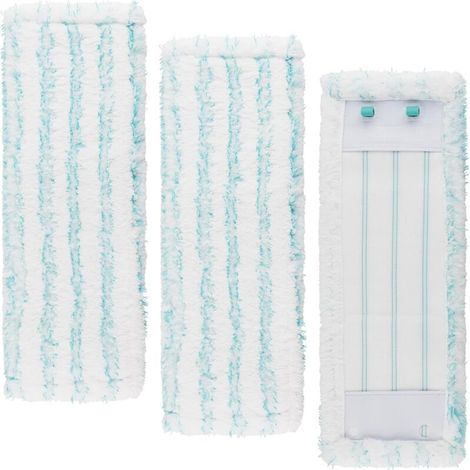 3er-set Mikrofaser-mopps, Kompatibel Mit Leifheit Profi Xl/micro Duo. Waschbar Bei 60 °c. Für Glatte Und Fugenlose Böden