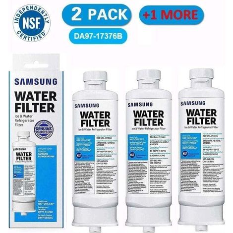 3er-pack Wasserfilter, Kompatibel Mit Samsung-kühlschränken Da97-17376b Da97-08006c Haf-qin Haf-qin/exp. Effizienter Ersatz