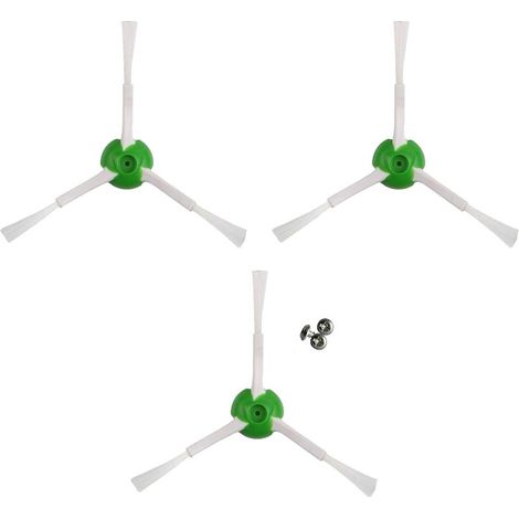 3er-pack Seitenbürsten – Kompatibel Mit Roomba E5, E6, I3 Und I7