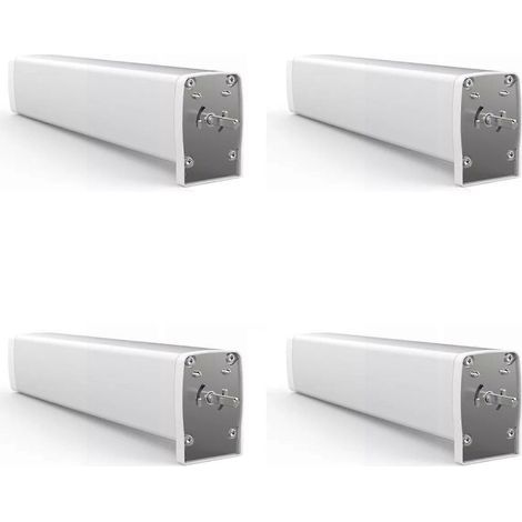 4 Tuya Zigbee Smart Vorhangmotoren, Extrem Leise Elektrische Vorhangöffner, Kompatibel Mit Alexa (eu-stecker).
