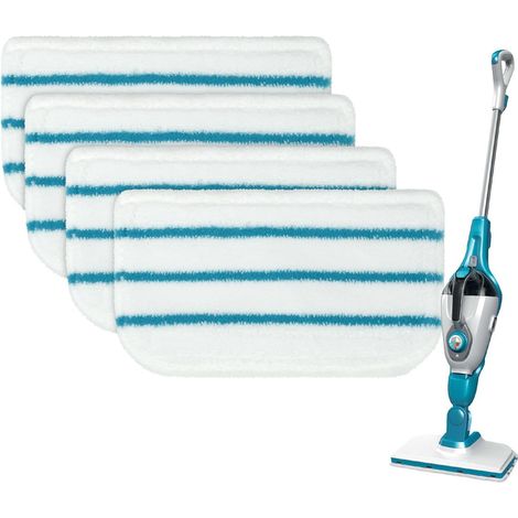 4 Stück Tücher Für Black And Decker Steam Mop, Mikrofasertücher Für Black And Decker Steam Mop Fsm1610/fsm1630/fsm1300/fsm1600