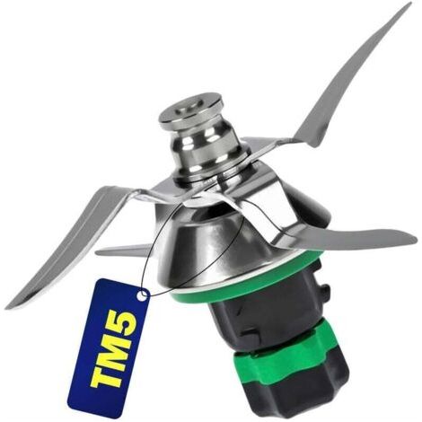 Aiperq Thermomix Tm5 Messerset Aus Messern Und Dichtung – Für Vorwerk Thermomix Tm5 Küchenmaschine – Küchen- Und Kochzubehör