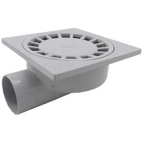 Choyclit Pro 200 Mm X 200 Mm Auslauf 75 Mm Bodenablauf Badezimmer Nassraum Dusche Pvc Kunststoff 1 Stück Weiß