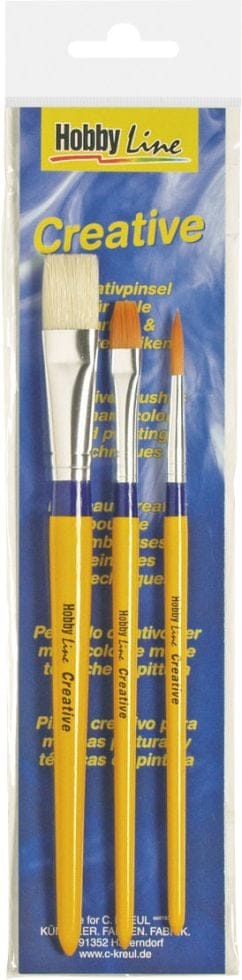 Kreul - Hobby Line Universalpinsel Synthetics Und Borste 3er Set Pinsel & Stifte