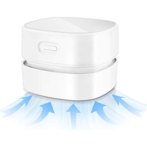Desktop-staubsauger, Mini, Kabellos, Usb, Wiederaufladbar, Zum Reinigen Von Krümeln, Staub, Tisch, Tastatur, Auto – Kzq