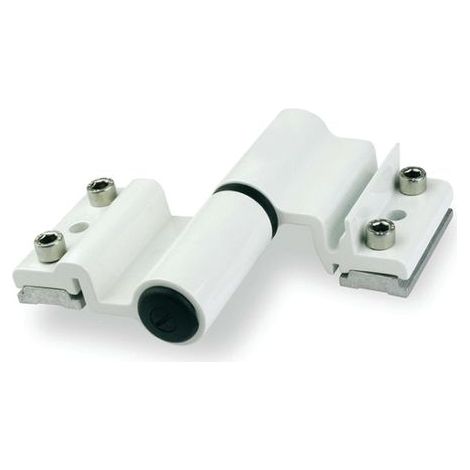 Fapim 5500ai Aluminium-riegelscharnier Für Schwere Türen – Weiß 9010 – 5520a32