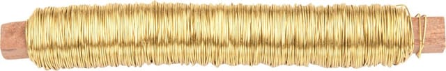 Glorex Wickeldraht Goldfarben, 0,5 Mm Bastelmaterial