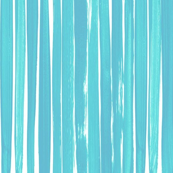 Braun&company - Servietten Motiv Brush Stripes Türkis 25 X 25 Cm 20er Pack