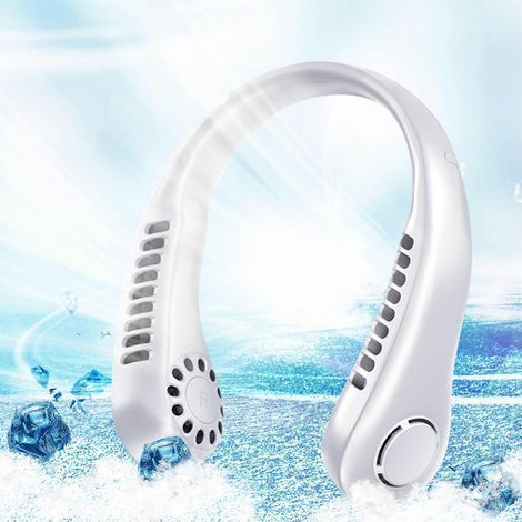 Honornic – Tragbarer Nackenventilator, Flügelloser Nackenventilator, Wiederaufladbarer Tragbarer Persönlicher Ventilator, Hängender Usb-halsventilator
