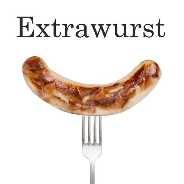 Braun&company - Servietten Motiv Extrawurst 33x33 Cm 20er Pack Papierservietten