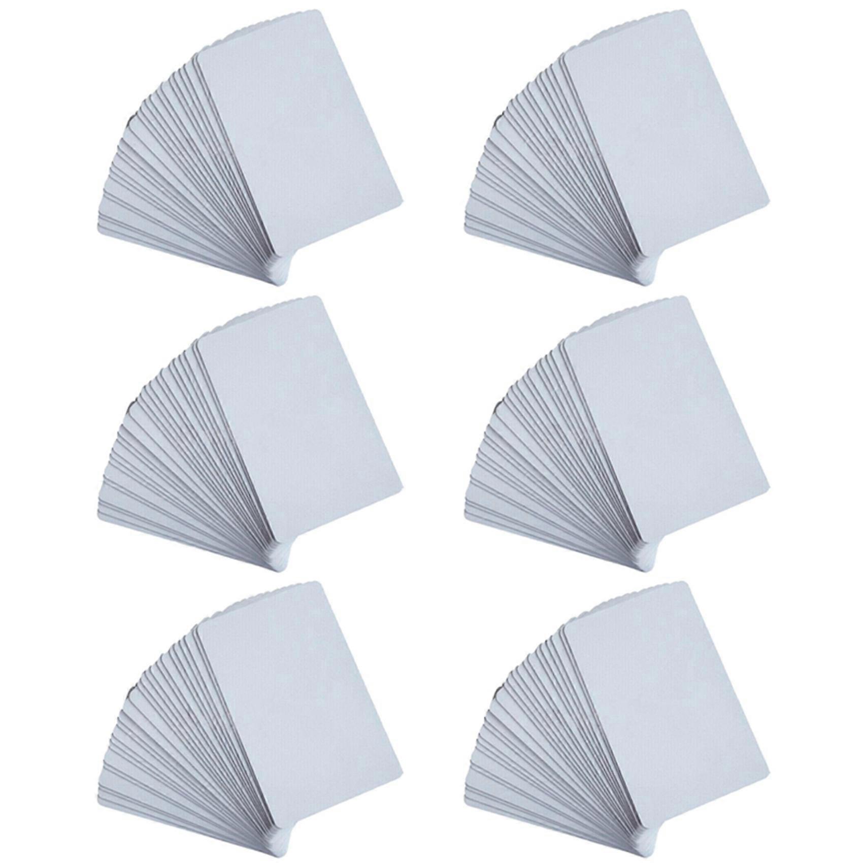 Lot De 120 Cartes Nfc Blanches Vierges Pour Étiquettes Ntag215 En Pvc Étanches, Puce Autocollante De 504 Octets