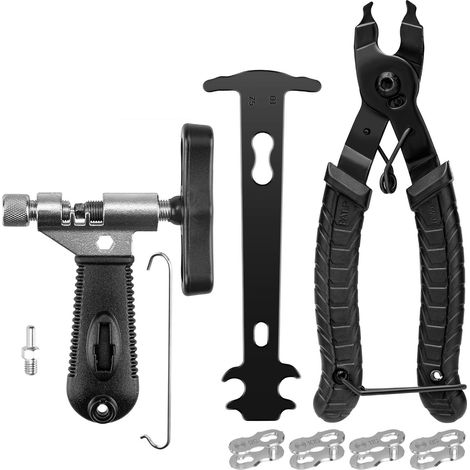 Houhence – Bike Chain Drift – 6-11-gang-kettenklemme – 4 In 1 Mit Anschlüssen Und Messgerät – Rostfreier Stahl Für Mtb Und Straße