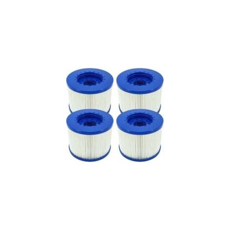 Infinite-einschraub-spa-filter, Schraubfilterkartusche Für Aufblasbares Spa, 60-mm-schraubgewinde, Spa-filterkartusche, Kompatibel Für Cozy Spa, Clever Spa Und Mehr, 4 Stück