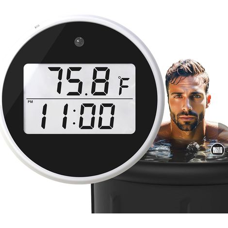 Kaltes Tauchthermometer – Timer, Wasserdichtes Eisbad-thermometer, Schwimmendes Wasserthermometer Für Eisbad, Wassertemperatur-pool-thermometer Für Alle