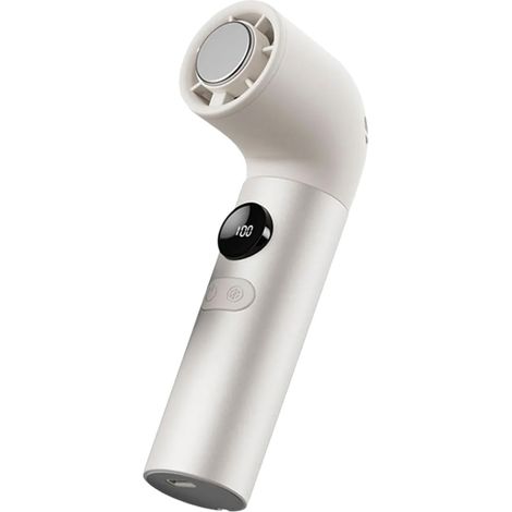 Kompakter Ellenbogenventilator Mit 3000-mah-akku, Leise, Für Die Handtasche Geeignet, Handventilator Mit Flexiblem Hals
