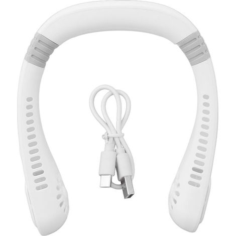 Leichter Und Leiser Tragbarer Ventilator – Ohne Flügel, Wiederaufladbar, Led-digitalanzeige, Ideal Für Sport