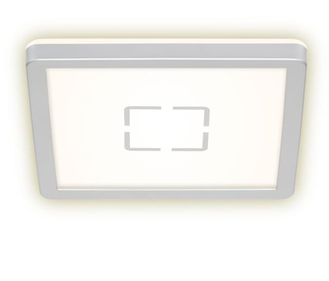 Briloner - Led Panel Deckenleuchte Deckenlampe Lampe Leuchte Weiß/schwarz Flach