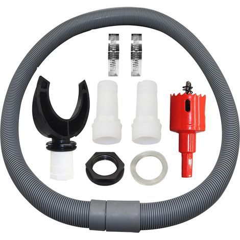 100-mm-rundrohr Für Regenwassersammlung – Mit Flexiblem Pvc-schlauch