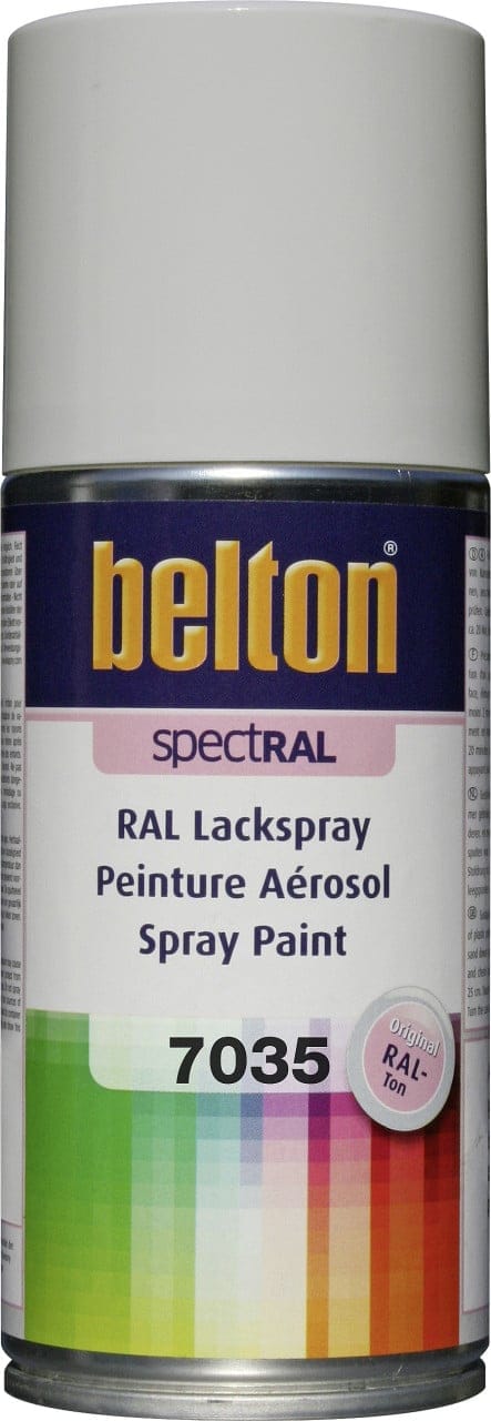 Spectral Lackspray 150 Ml Lichtgrau Hochglänzend Sprühlack Buntlack - Belton