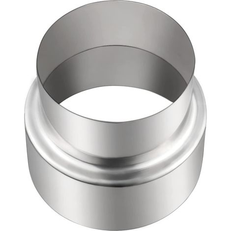 Reduzierstück Für Kaminrohr Aus Edelstahl, Ofenrohranschluss Ø120 Mm Auf Ø100 Mm