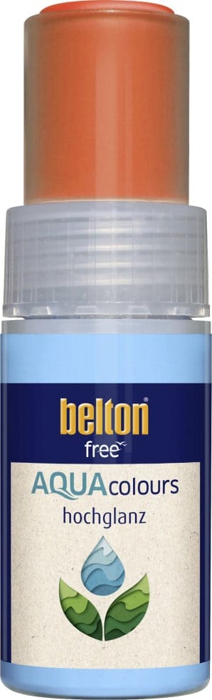 Belton - Free Lackstift 9 Ml Reinorange Hochglänzend Ral 2004 Lack Korrekturstift
