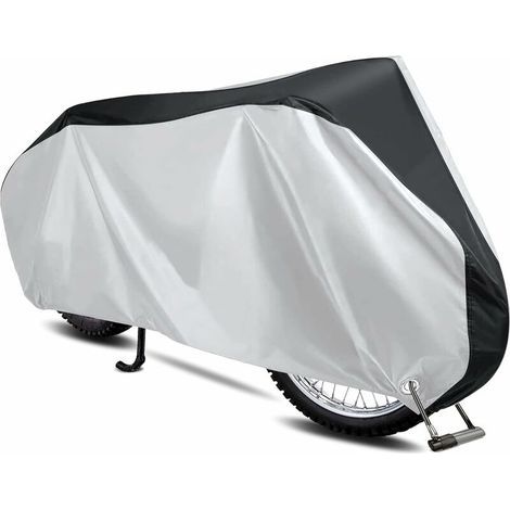 Schutzhülle Für Outdoor-motorrad, Fahrradroller, Wasserdichte Polyesterabdeckung (l)