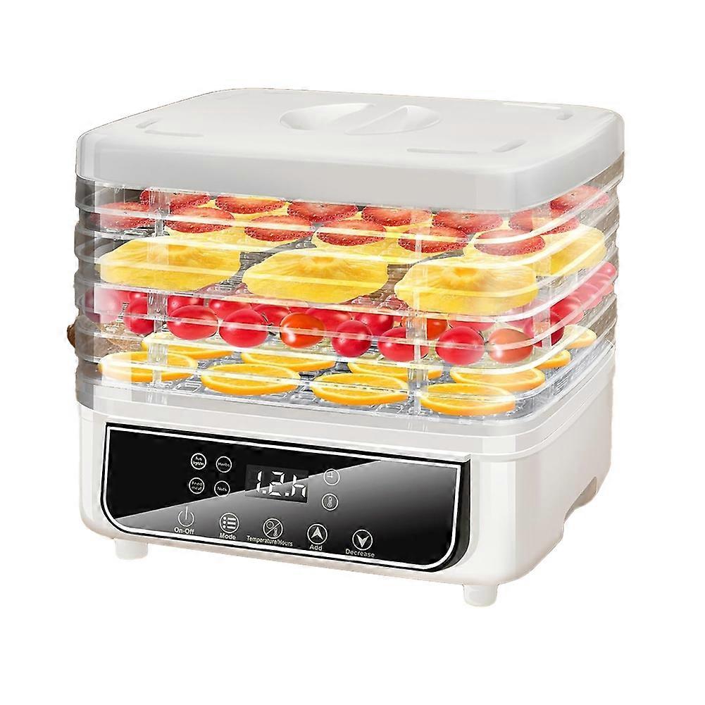 Déshydrateur, Déshydrateur À 5 Compartiments, Déshydrateur Alimentaire Avec Minuterie 72 H, Déshydrateur Pour Fruits, Prise Européenne