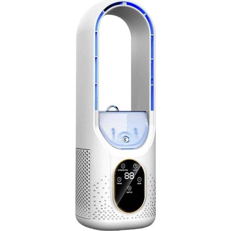 Tragbarer Klimaanlagenventilator, (weißer) Verdunstungsluftkühler, Usb-klimaanlage Mit Wind Und 6 Timern, Mini-desktop-lüfter Für Das Heimbüro