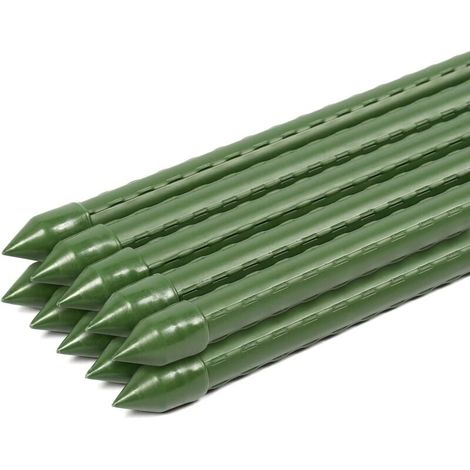 Ulisem 10 Pfähle Und Pfosten Für Pflanzen, Stützen Und Pfosten, Gartenstützen Für Den Innen- Und Außenbereich (länge 60 Cm Φ8 Mm)