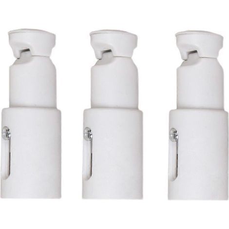 Universelle Ersatzhalterungen Für Handtuchwärmer, 3er-set, Robuste Stahlkonstruktion, Verstellbar Von 65 Mm Bis 82 Mm