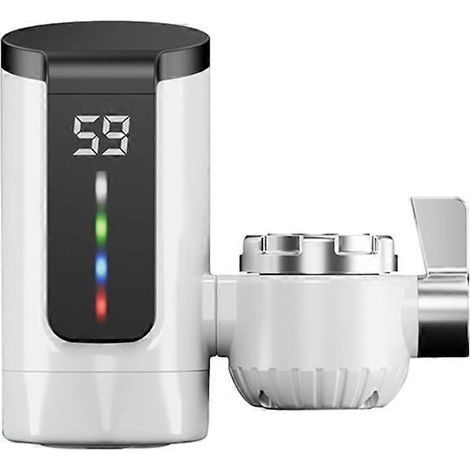 Warmwasserbereiter-wasserhahn, Großer Bildschirm, Dynamische Digitalanzeige Für Badezimmer, Küche, Warmwasserbereiter, Eu-stecker