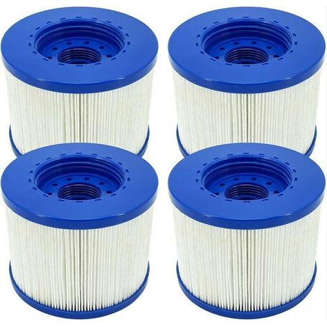 Ymyny Infinite Einschraub-spa-filter, Schraubfilterkartusche Für Aufblasbares Spa, Schraubabstand 60 Mm, Spa-filterkartusche, Kompatibel Für Cozy Spa, Clever Spa Und Mehr, 4 Stück