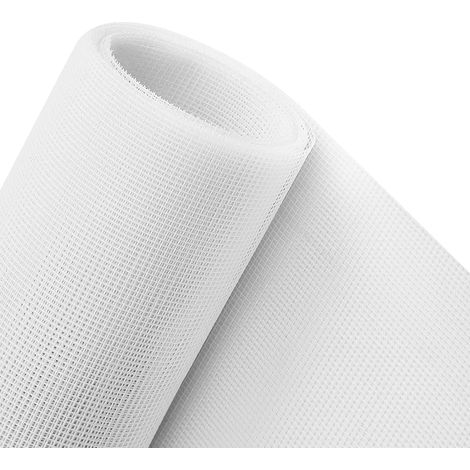 Royaluxe – Fiberglas-moskitonetz Für Fenster, Reißfest Und Insektenresistent, Schneidbar, Weiß