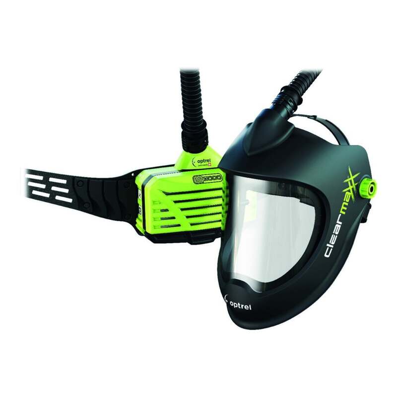 [neuwertig] B-ware Optrel Schleifhelm Clearmaxx Schutzhelm Polycarbonat En 166 En 175 Bt Schwarz