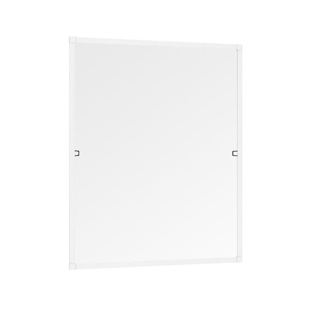Primaster - Insektenschutz-fenster Weiß 130 X 150 Cm Weiß Aluminium