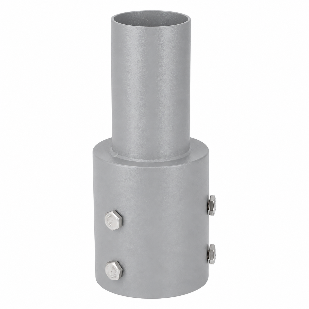 Straßenlaternenmastadapter 80 Mm Auf 60 Mm – Grau