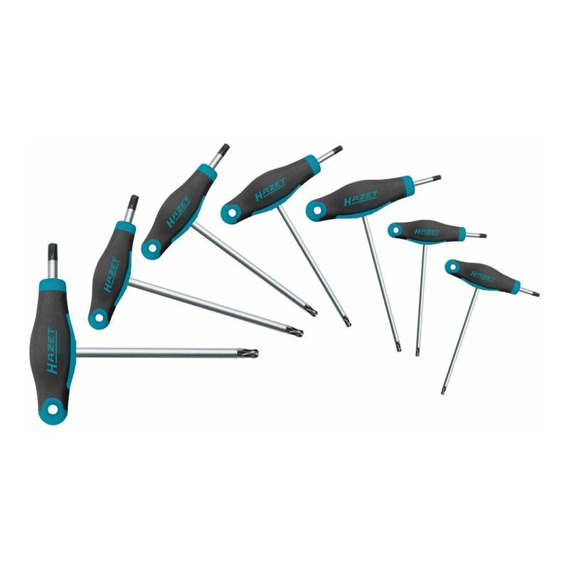 [gebraucht] B-ware Hazet Schraubendreher Schraubenzieher T-griff 829kkt/7 7-teilig Ergonomisch