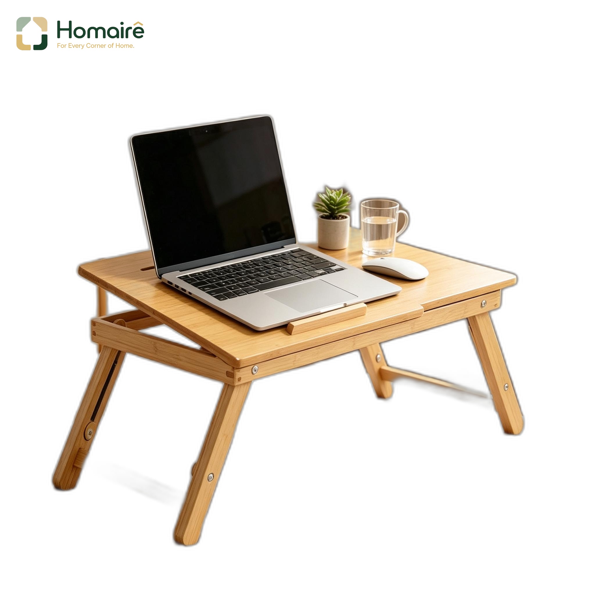 Natürlicher Gartentisch Aus Naturholz 55 X 35 X 32,5 Cm Homaire