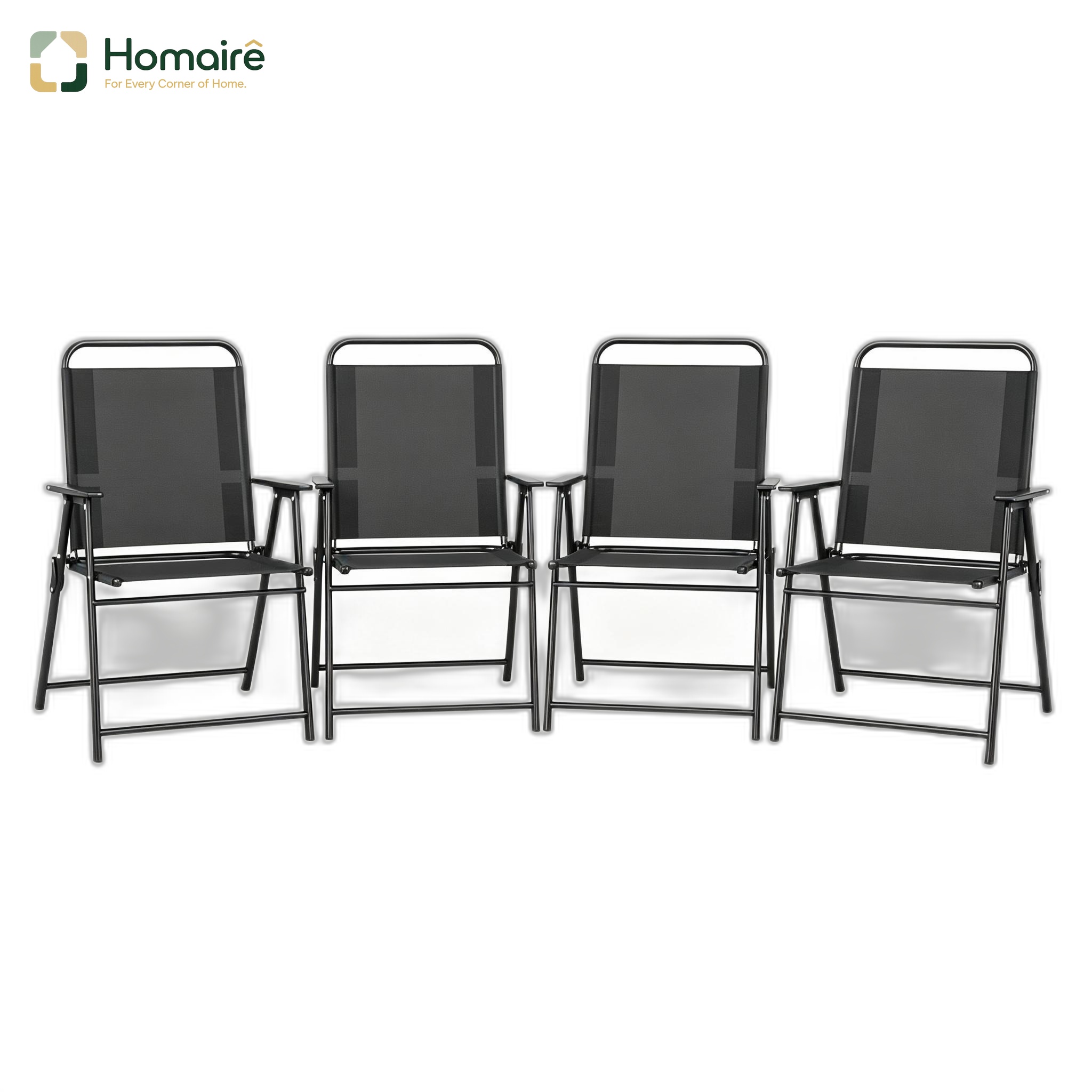 Schwarzer Textilstuhl Mit Armlehnen 65 X 60 X 94 Cm Homaire