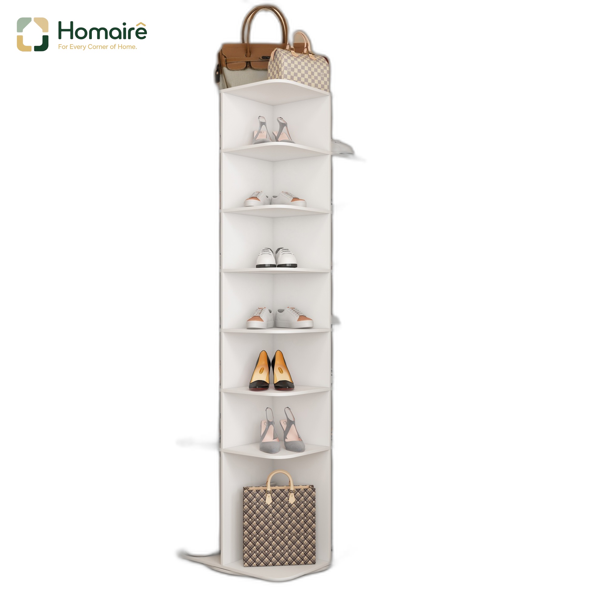 Schuhschrank, Weiß, In Weiß 184 X 60 X 60 Cm Homaire