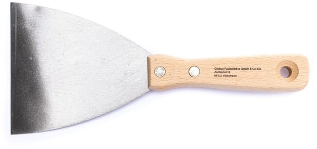 Spachtel Mit Holzheft 10 Cm Holzgriff Malerspachtel Schaber - Trendline
